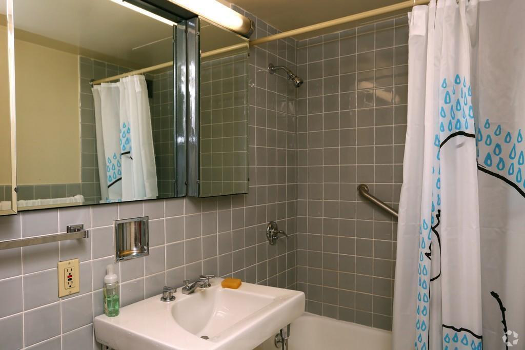 1500 Chicago 1BR bathroom